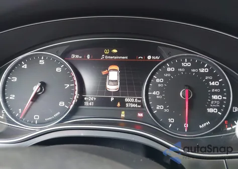 2014 Audi A6 3.0T Premium Plus z USA, uszkodzony, nr VIN WAUHGAFC7EN158462